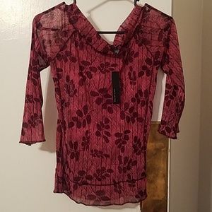 The Limited Sheer Blouse